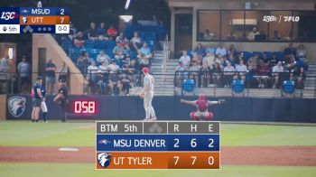 Replay: MSU Denver vs UT Tyler | May 15 @ 7 PM