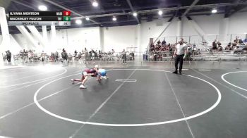 94 lbs 3rd Place - Iliyana Monteon, Madera Grapplers WC vs Mackinley Fulton, The Roc
