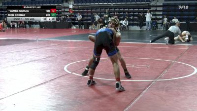 125 lbs Round Of 32 - James Garcia, Franklin & Marshall vs Nick Corday, Michigan State