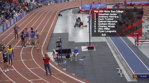 Men's 800m, Finals 1