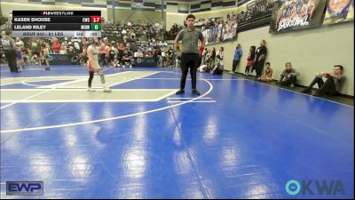 61 lbs Semifinal - Maddox Harris, Rough Riders vs Barrett Homer, Mustang Bronco Wrestling Club