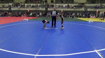 55 lbs Semifinal - Chev Addyman, Summit Wrestling Academy vs Nolan Bender, Mn Elite