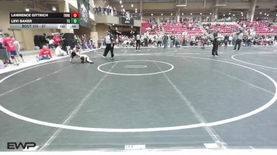 67 lbs Cons. Round 3 - Lawrence Gittrich, Team Of Hard Knox vs Levi Baker, Team Central