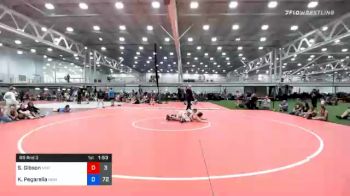 165 lbs Prelims - Shelby Gibson, Misfits Code Red vs Kaitlynn Pegarella, Midwest Black Mambas Team 1