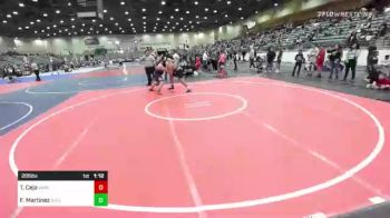 285 lbs Semifinal - Troy Ceja, Vasky Bros vs Fabian Martinez, G-Style WC