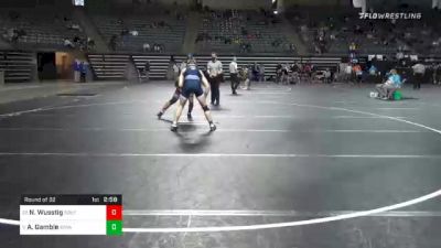 157 lbs Prelims - Noah Wusstig, Southwestern Oregon vs Andrew Gamble, Iowa Central