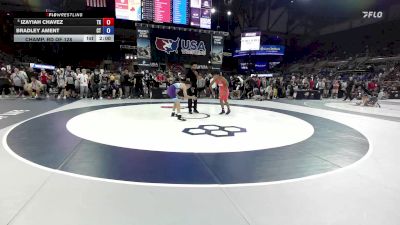 120 lbs Champ. Rd Of 128 - Izayiah Chavez, TX vs Bradley Ament, CT