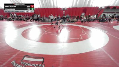 8U True Beginner - 66.8-67.9 Champ. Round 1 - Hawk Nolden, Pardeeville Boys Club Youth Wrestling vs Ethan Maier, Waunakee Wrestling Club