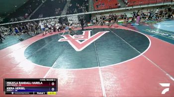 110 lbs Semis & Wb (16 Team) - Mikayla Randall-Varela, New Mexico vs Kiera Hersel, Idaho 2