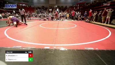 Rr Rnd 3 - Kaiden Shadden, Bristow Wrestling vs Jack Thorn, Broken Arrow Wrestling Club