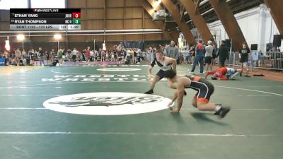 170 lbs Round Of 16 - Ethan Yang, Journeymen WC vs Ryan Thompson, Nc United/ Cardinal Gibbons