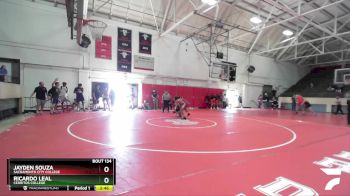 165 lbs Cons. Round 3 - Ricardo Leal, Cerritos College vs Jayden Souza, Sacramento City College