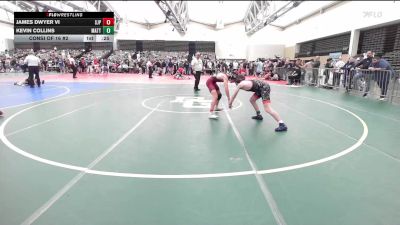 108-H lbs Consi Of 16 #2 - James Dwyer VI, St. Joe's Prep vs Kevin Collins, Mattituck Wrestling