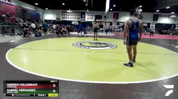 157 lbs Cons. Round 3 - Gabriel Hernandez, Bishop Amat vs Andrew Hollenback, Lakewood