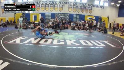 190 lbs Champ Round 1 (16 Team) - Porter Loveland, Applied Pressure WC vs Xavier Pena, Funky Monkey