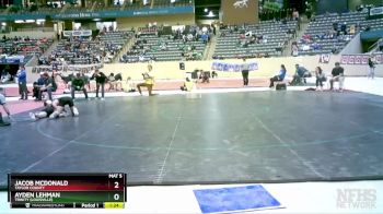 150 lbs Quarterfinal - Jacob McDonald, Taylor County vs Ayden Lehman, Trinity (Louisville)