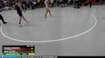 155 lbs Champ. Round 1 - Keon Callies, MN Elite Wrestling Club vs Tucker Tjeerdsma, South Dakota