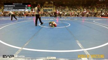 46 lbs Round Of 32 - Jude Montoya, Top Rank Hammers vs Cash Scott, Cowboy Wrestling Club