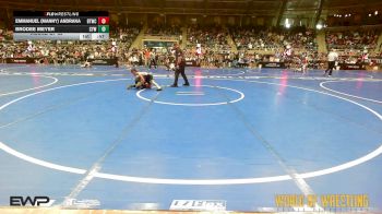 64 lbs Round Of 32 - Emmanuel (Manny) Andraka, BTWC vs Brodee Meyer, Coweta Tiger Wrestling