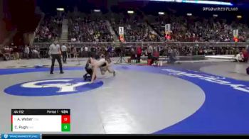 4A-152 lbs Champ. Round 1 - Aiden Weber, Cheyenne South vs Cade Pugh, Cheyenne East