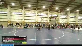 52 lbs Quarterfinal - Emmitt Ballard, Devils Wrestling vs Brody Russell, Fremont Wrestling Club