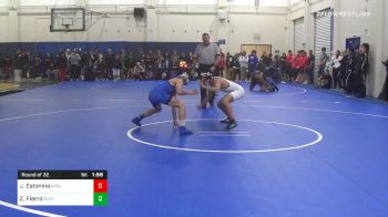 113 lbs Prelims - Justin Estonina, Bellarmine Prep (San Jose) vs Zachariah Fierro, Gilroy