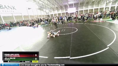 75 lbs Quarterfinal - Ayla Enloe, Montana vs Penelope Soto, Arizona Girls Wrestling