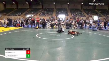 52 lbs Semifinal - Amir Jones, Icon vs Ethan Trierweiler, Morris Fitness