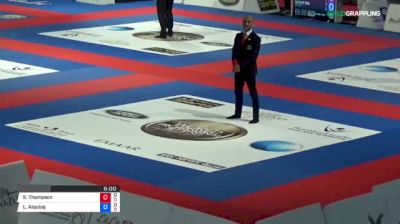 Shantelle Thompson vs Lama Alqubaj 2018 Abu Dhabi World Professional Jiu-Jitsu Championship