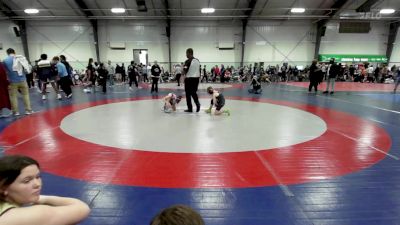 60 lbs Final - Brody Bick, Morris Fitness Orange vs Charleigh Richardson, Storm Wrestling Center White