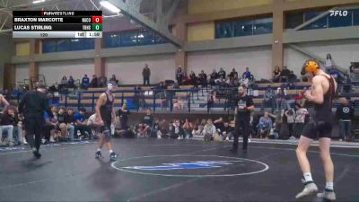 120 lbs Lucas Stirling, Thunder Basin High School vs Braxton Marcotte, Natrona County