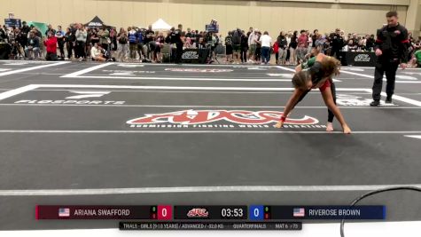 Ariana Swafford vs Riverose Brown 2025 ADCC Orlando Open/Youth Trials