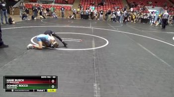 60 lbs Round 3 - Hank Busch, CP Wrestling vs Dominic Rocco, Westshore