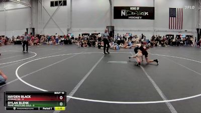 106 lbs Round 4 (8 Team) - Dylan Blenk, Prime Wrestling Gold vs Hayden Black, Scanlan WA