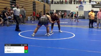285 lbs Consolation - Darius Green, Forsyth Central / Morris Fitness vs Jesus Riano, Coffee High School