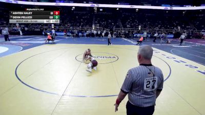 II-144 lbs Quarterfinal - Devin Pellizzi, Cold Spring Harbor vs Ashten Haley, Cobleskill/Richmondville Hs