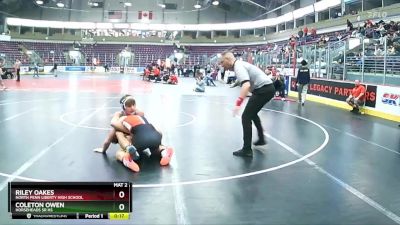 145 lbs 5th Place Match - Coleton Owen, Horseheads Sr HS vs Riley Oakes, North Penn Liberty High School