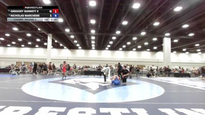 144 lbs Champ. Round 3 - Gregory Barnett II, VA vs Nicholas Marchese, IL