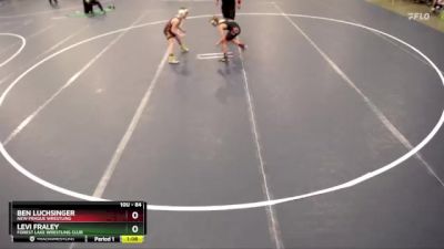 84 lbs Semifinal - Ben Luchsinger, New Prague Wrestling vs Levi Fraley, Forest Lake Wrestling Club