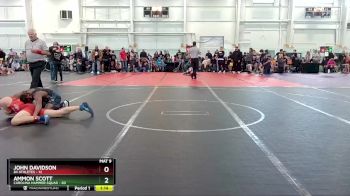 140 lbs Round 4 (10 Team) - Ammon Scott, Carolina Hammer Squad vs John Davidson, 84 Athletes