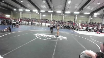 65 lbs Consi Of 4 - Mayson Vasquez, Monte Vista Takedown Club vs Syler Johnston, Durango Wrestling Club