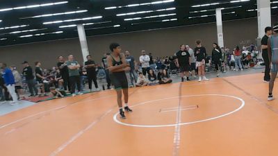 132 lbs Quarters - Caleb Thomas, Frankfort Wildcats Wrestling vs Sarfaraz Khalid, Irish Wrestling Club