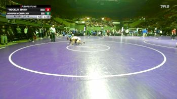 120 lbs Round Of 16 - Rocklin Zinkin, Buchanan vs Adrian Montalvo, Dinuba