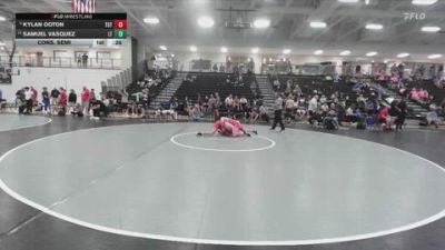 144 lbs Cons. Semi - Kylan Ooton, Tuttle vs Samuel Vasquez, Leavenworth Takedown