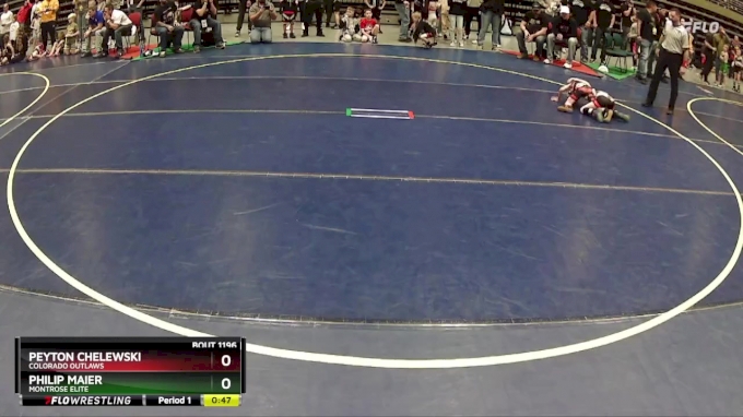 50 lbs Quarterfinal - Philip Maier, Montrose Elite vs Peyton Chelewski ...