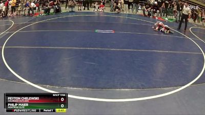 50 lbs Quarterfinal - Philip Maier, Montrose Elite vs Peyton Chelewski, Colorado Outlaws