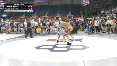 215 lbs Quarters - Carter Vannest, California vs Jaxon Penovich, Illinois