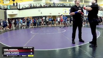 132 lbs Champ. Round 3 - Jack Richardson, Roncalli Wrestling Foundation vs Henry Faurote, Decatur Wrestling Club