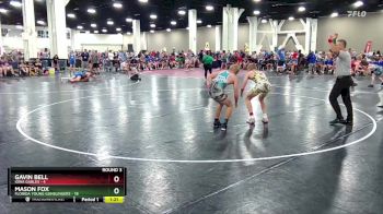 132 lbs Round 3 (16 Team) - Mason Fox, Florida Young Gunslingers vs Gavin Bell, Iowa Gables