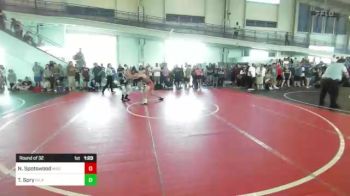 132 lbs Round Of 32 - Nicholas Spotswood, Mad Dawg WC vs Talon Spry, Inland Elite